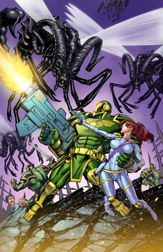 The Emerald Array: A Space Marine Military Sci-Fi Comic