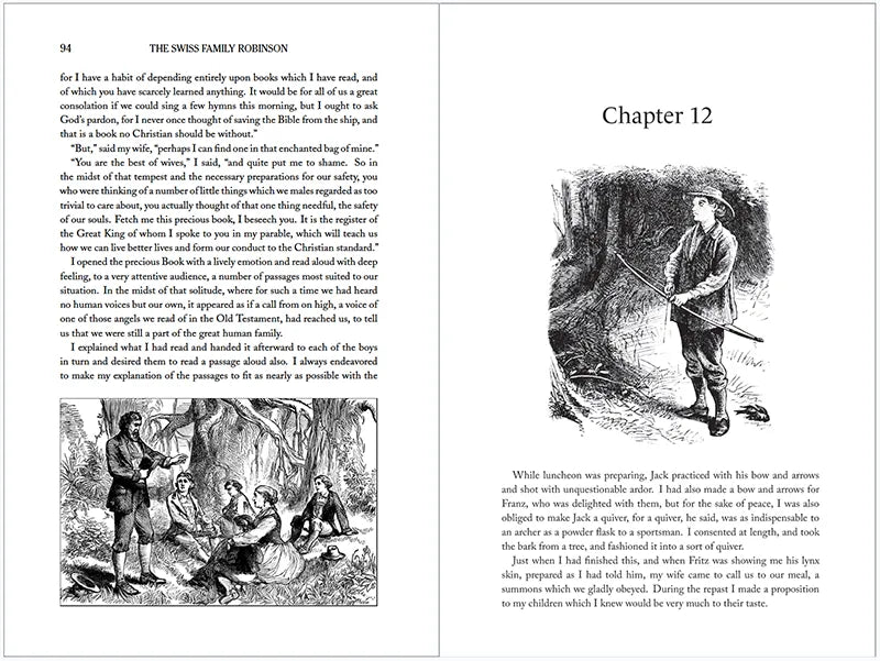 Swiss Family Robinson Library Edition