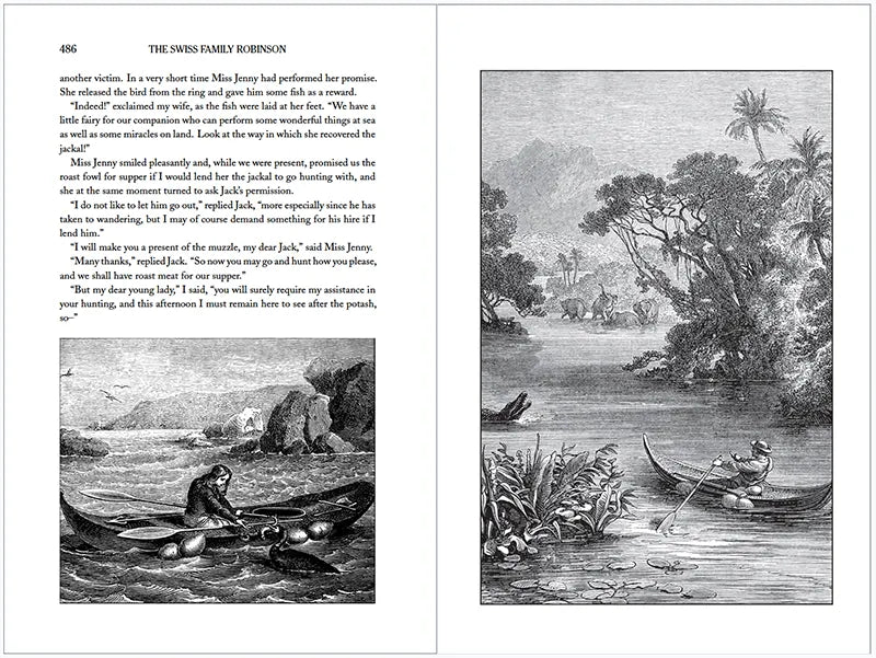Swiss Family Robinson Library Edition