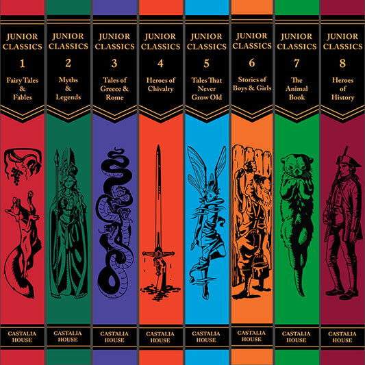 The Junior Classics Vols 1-8 (hardcover)