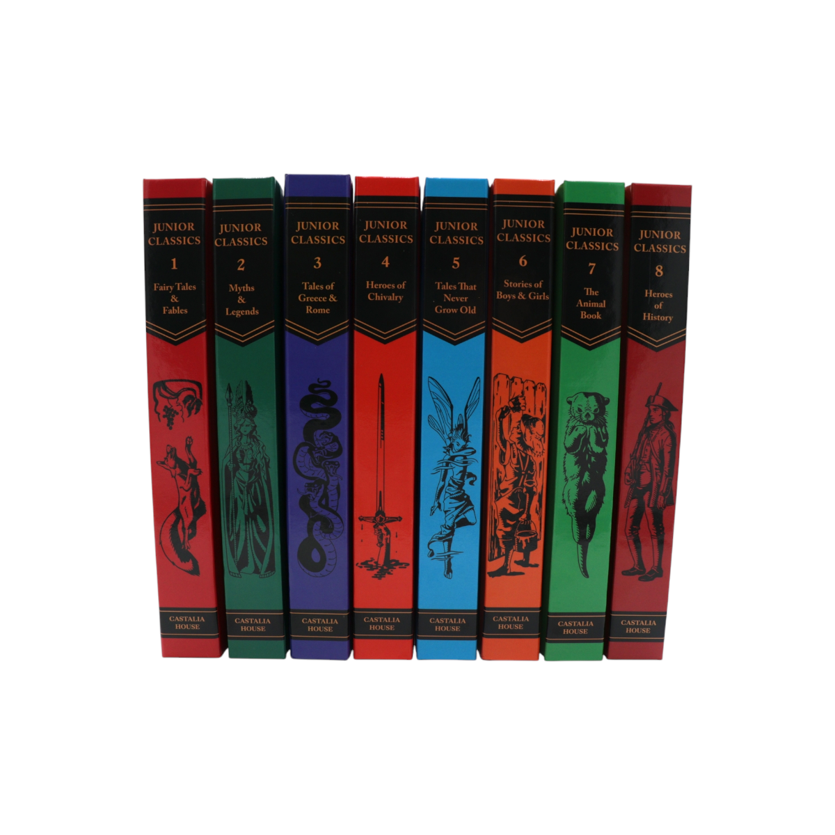 The Junior Classics Vols 1-8 (hardcover)